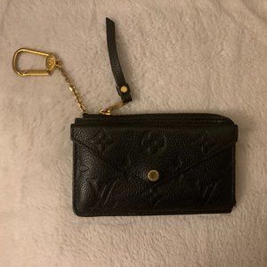 LV RECTO VERSO MONOGRAM EMPREINTE LEATHER - BLACK